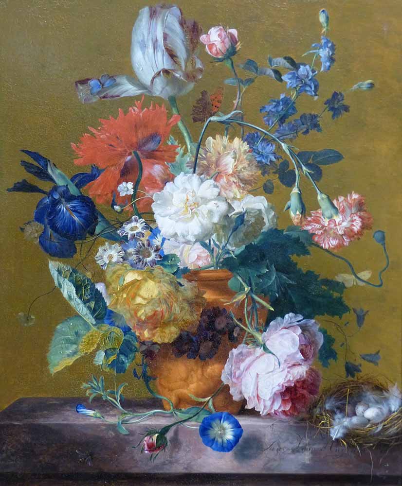 Хейсум Ян ван картины. Букет цветов картина художника