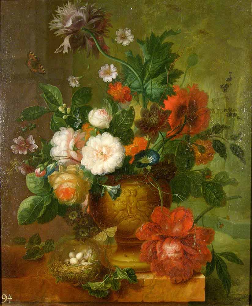 Хейсум Ян ван картины. Букет цветов