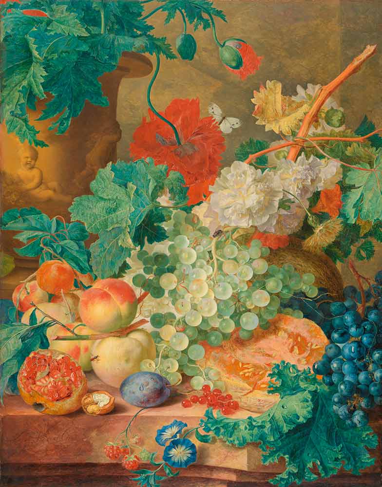 Картины на заказ на холсте. Хейсум Ян ван картины. Фрукты и цветы