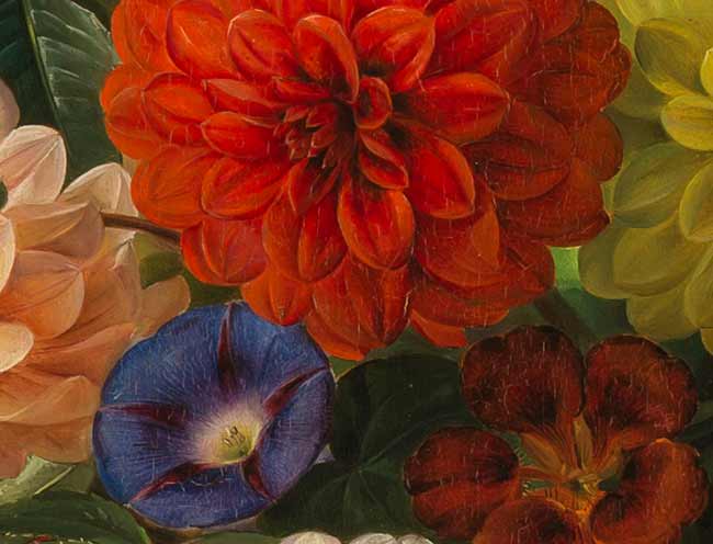 Цветы и фрукты. Йенсен Йохан Лауренс