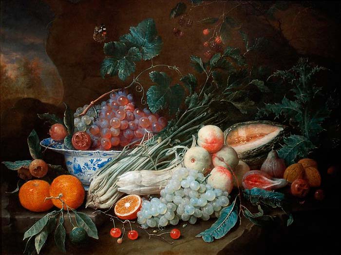 Натюрморт с фруктами. Йорис ван Сон