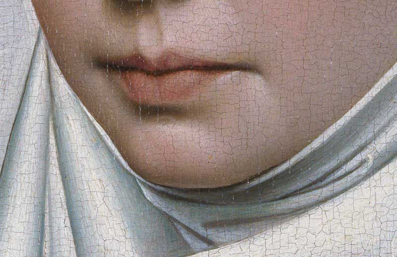 Женский портрет. Фрагмент №3 Кампен Робер