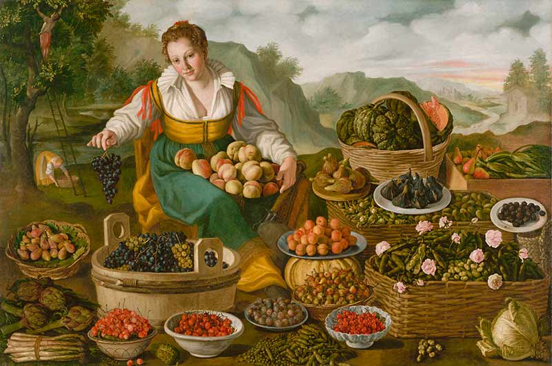 Продавец фруктов. Кампи Винченцо