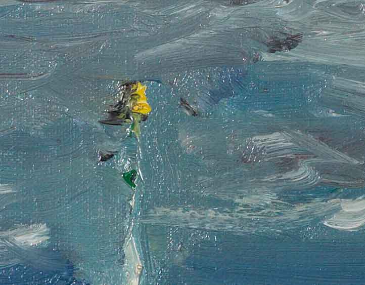 Пейзажная картина Люцернского озера. Фрагмент №1 Коринт, Ловис