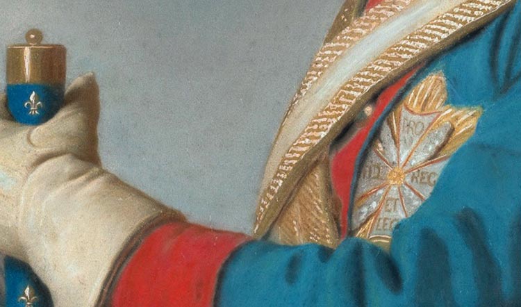 Портрет ван графа Герман Мауриц ван Саксен. Фрагмент №2 Лиотар, Жан-Этьен