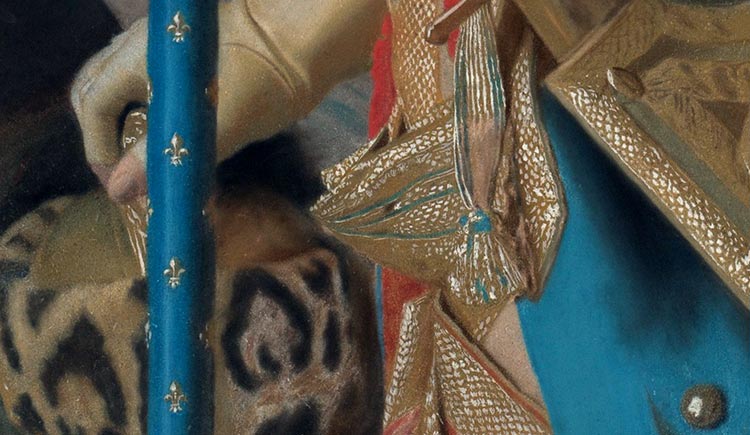 Портрет ван графа Герман Мауриц ван Саксен. Фрагмент №3 Лиотар, Жан-Этьен