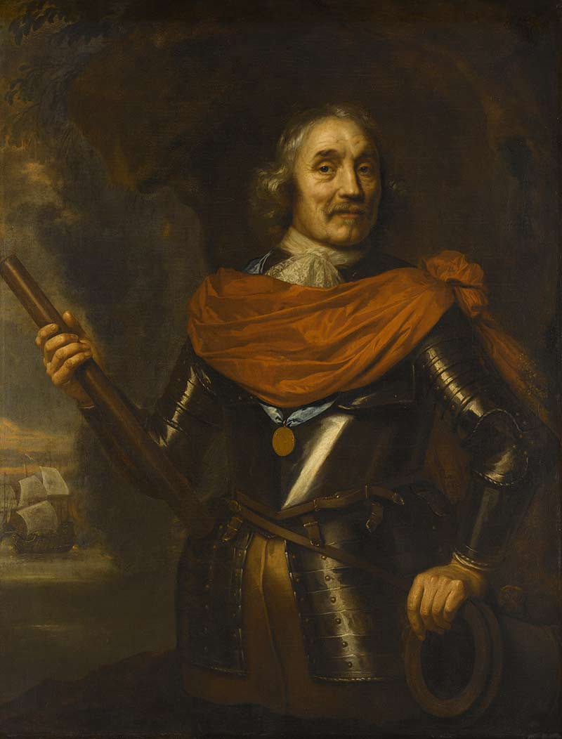 Рейксмюсеум в Амстердаме. Ливенс Ян. Мартен Харперц Тромп (1597-1653). Вице-адмирал 