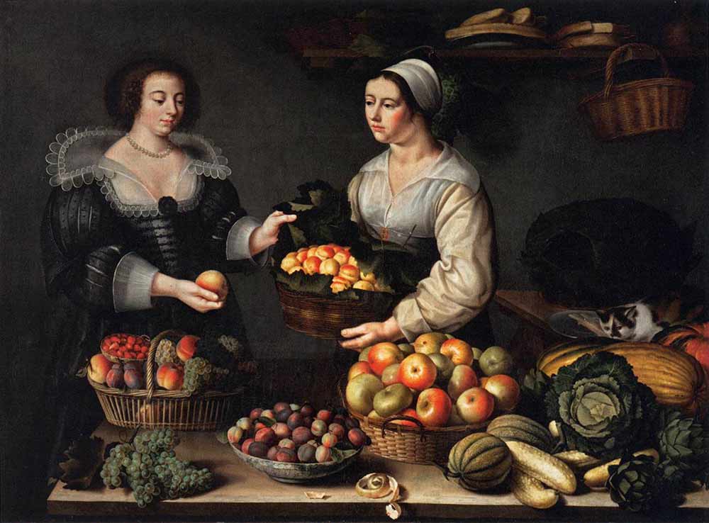 Торговец овощами и фруктами. Муайон Луиза