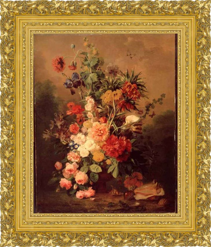 «Розы» картины известных художников. Ос Георг Якоб Иоганн ван