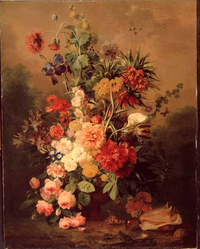 «Розы» картины известных художников. Ос Георг Якоб Иоганн ван