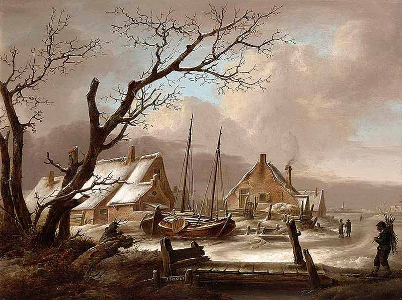 Ос Ян ван «Зимний пейзаж»