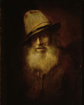 Венский музей истории искусств. Паудисс, Кристофер. Портрет бородатого мужчины в шляпе