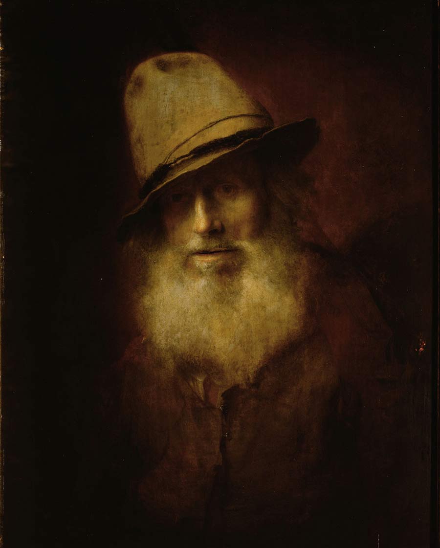 Портрет бородатого мужчины в шляпе. Паудисс, Кристофер