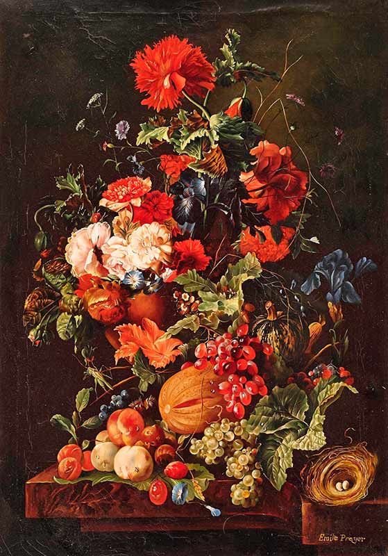 цветочный натюрморт известного художника
