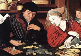 Реймерсвале, Маринус ван. Банкир и его жена