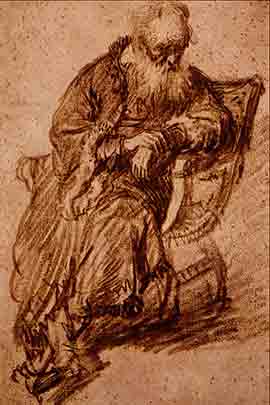 Рембрандт. рисунки рембрандта карандашом