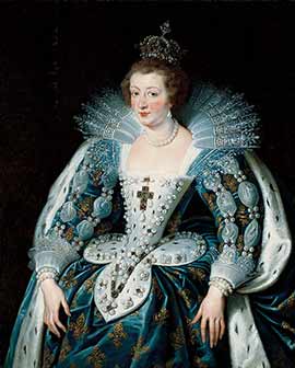 Рубенс, Питер Пауль. Портрет Анны Австрийской, королевы Франции