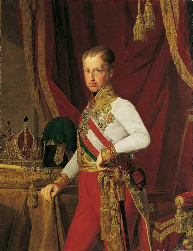 Портрет на заказ по фото. Император Австрии Фердинанд 1