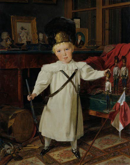 Детские портреты известных художников. Император Франц Иосиф