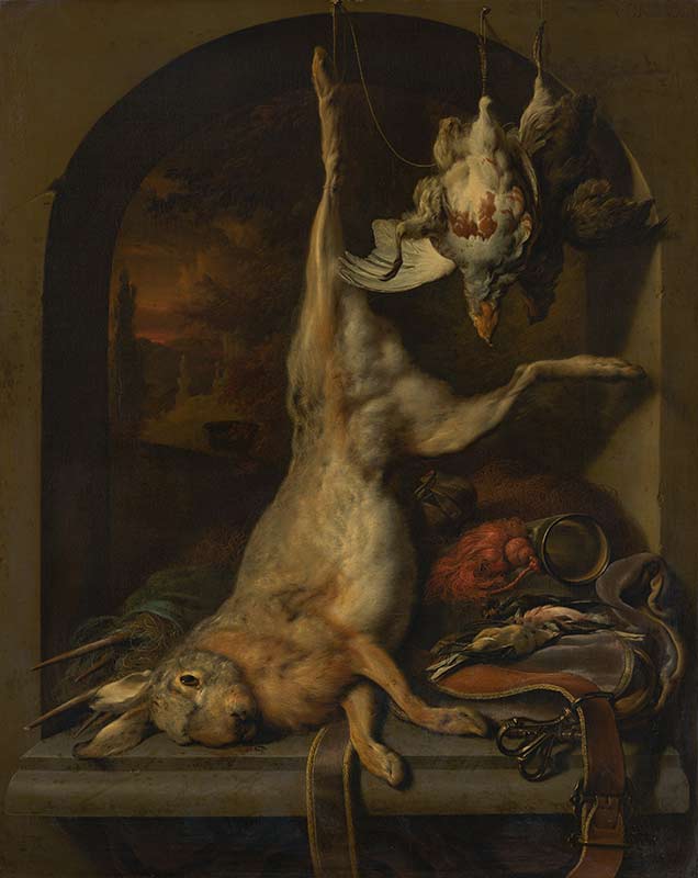Маурицхейс музей в Гааге. Мертвый Заяц