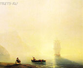 Айвазовский картина «Утро» 1851 год Копию выполнит художник Виктор Дерюгин на холсте маслом. Полностью ручная работа