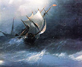 Айвазовский Буря на Ледовитом океане. 1864 год Копию выполнит художник Виктор Дерюгин на холсте маслом. Полностью ручная работа